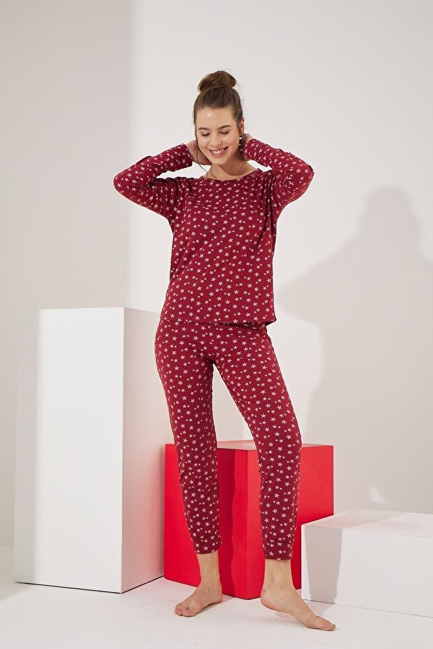 Pamuklu Pijama Takım - 3