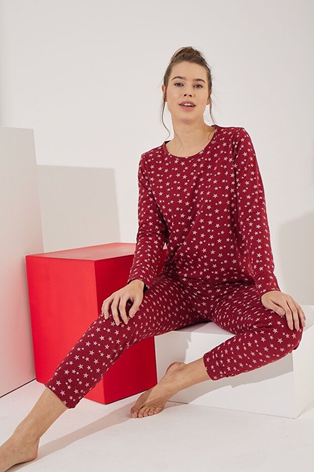 Pamuklu Pijama Takım - 2