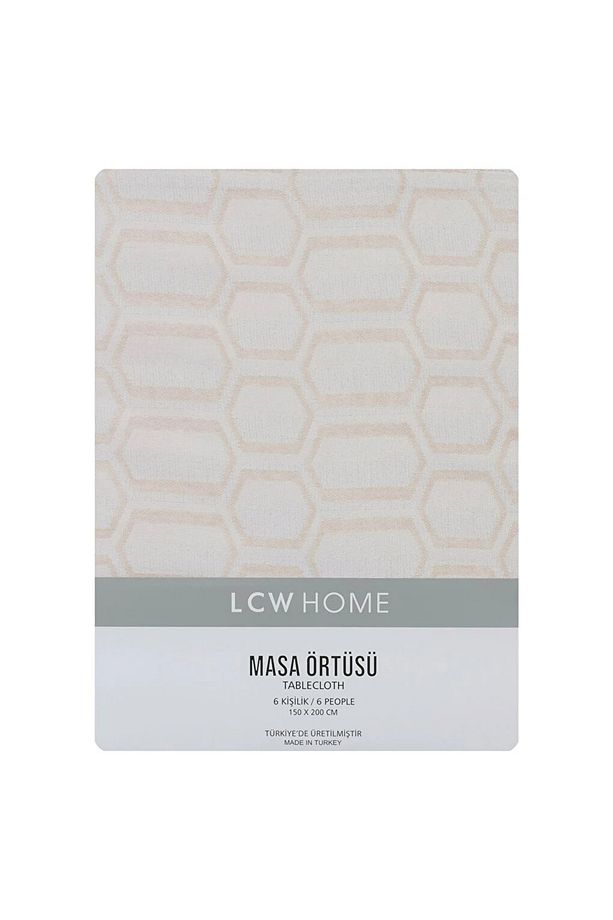 LCW HOME Kendinden Desenli Masa Örtüsü 150x200 Cm - 3