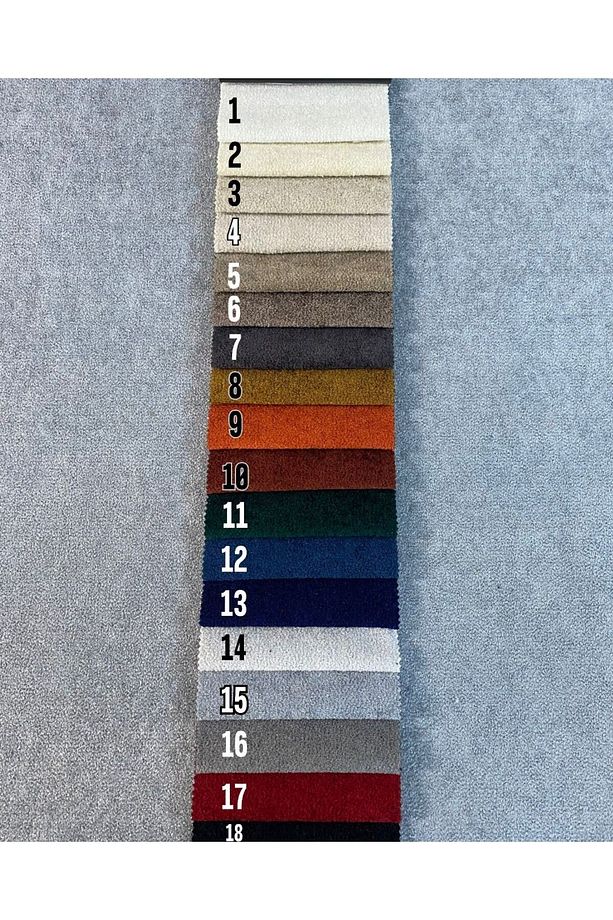 Fasulye Moderen Teddy Koltuk Takımı 3+1+1 - 8