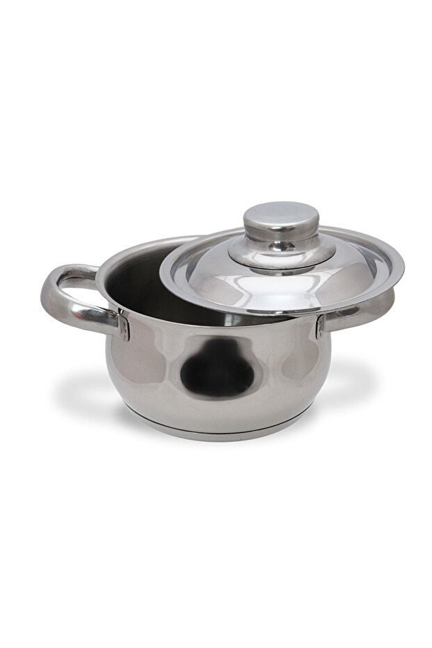Mini Çelik Güveç Tencere 12 Cm - 1