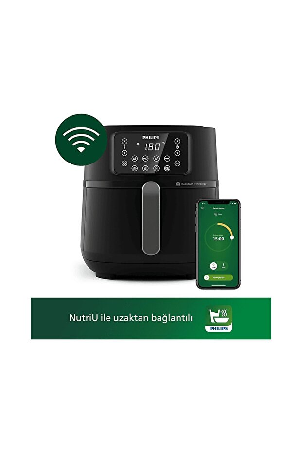 HD9285/96 Airfryer 5000 Serisi XXL Connected Fritöz Siyah