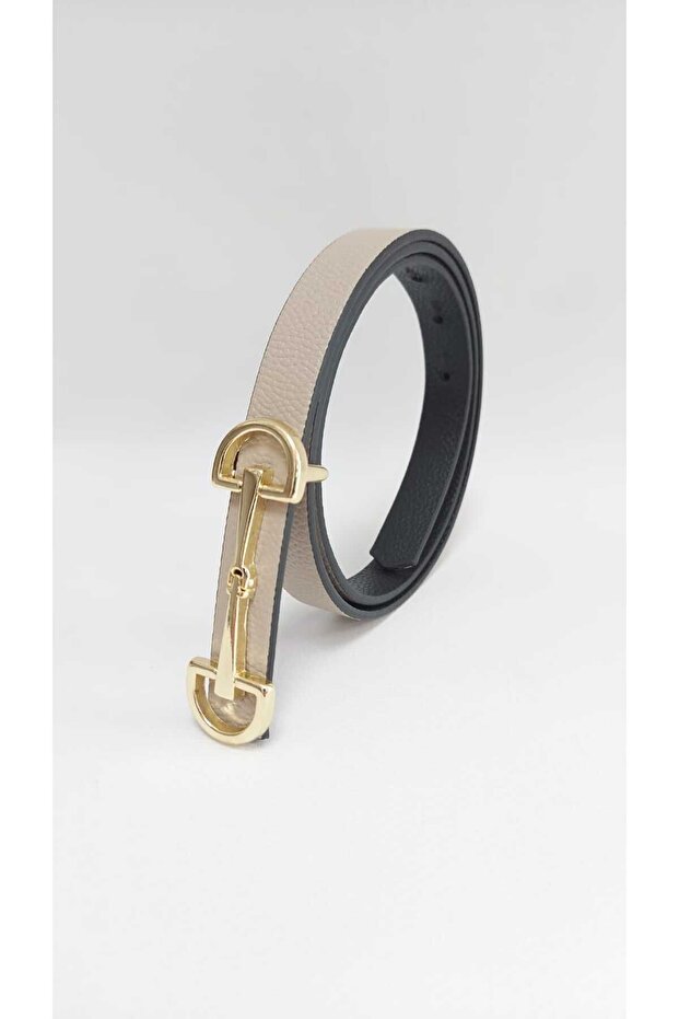 Kadın Çift Yönlü 2'Li İnce Kemer Set - 3