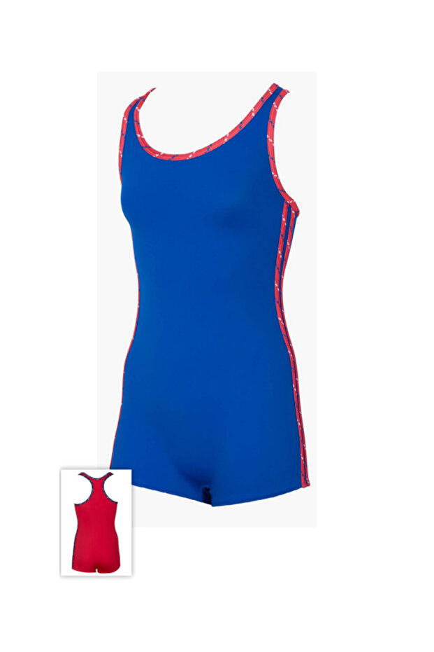 Girls' Sports Swimsuit with Shorts