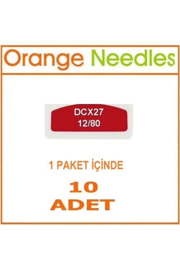 Sanayi Terzi Tipi Overlok Makinesi Dcx27 Overlok Iğnesi 12 Numara 10 Adet - 3