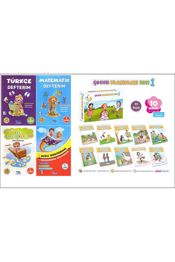 1.sınıf 2.dönem Etkinlik Seti Bilgin Avcı Turbo Bol Keyifli Yolculuk - 1