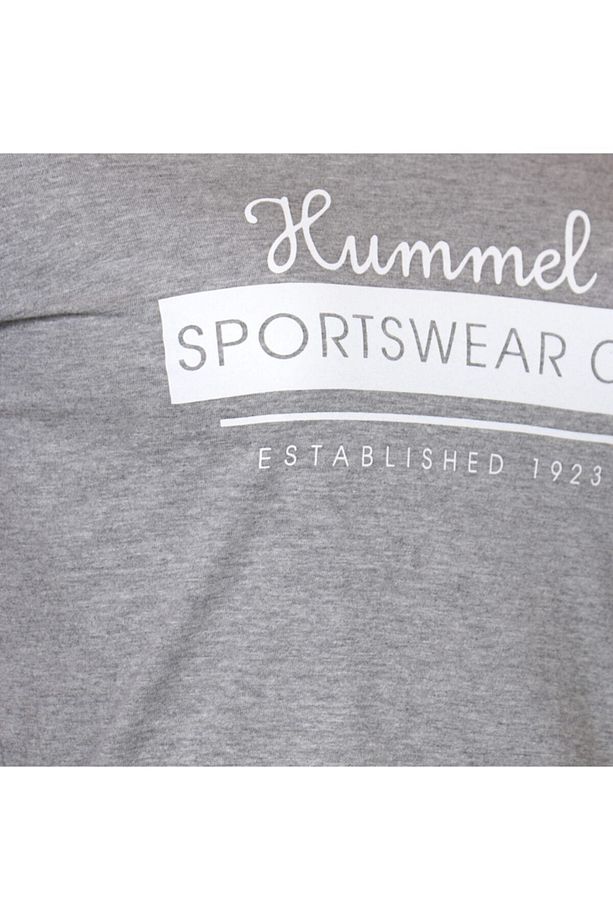 HMLRUBY T-SHIRT S/S GRI MELANJ Kadın T-Shirt 100580958 - 4