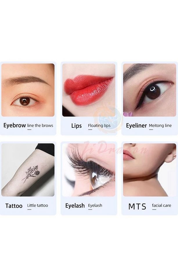 P.c.d Microblading 10 Adet 12 Pin iğne ve Kalem Kalıcı Makyaj Kaş Dövme Mikroblading Iğnesi Seti - 4