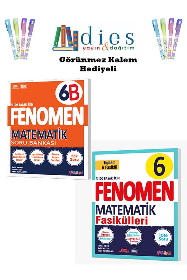 Fenomen 6. Sınıf Matematik (B) SB.-Matematik Fasikül Seti - 1