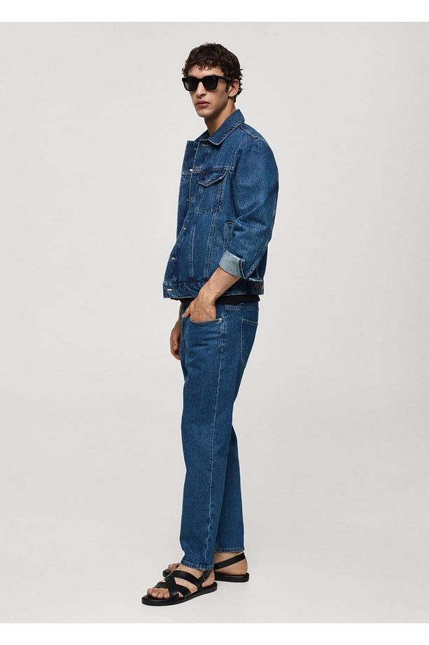 Ben Tappered Fit Jean Pantolon - 5