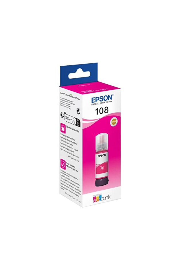 108 Mürekkep Orj. L8050, L18050 Magenta 70ml - 2