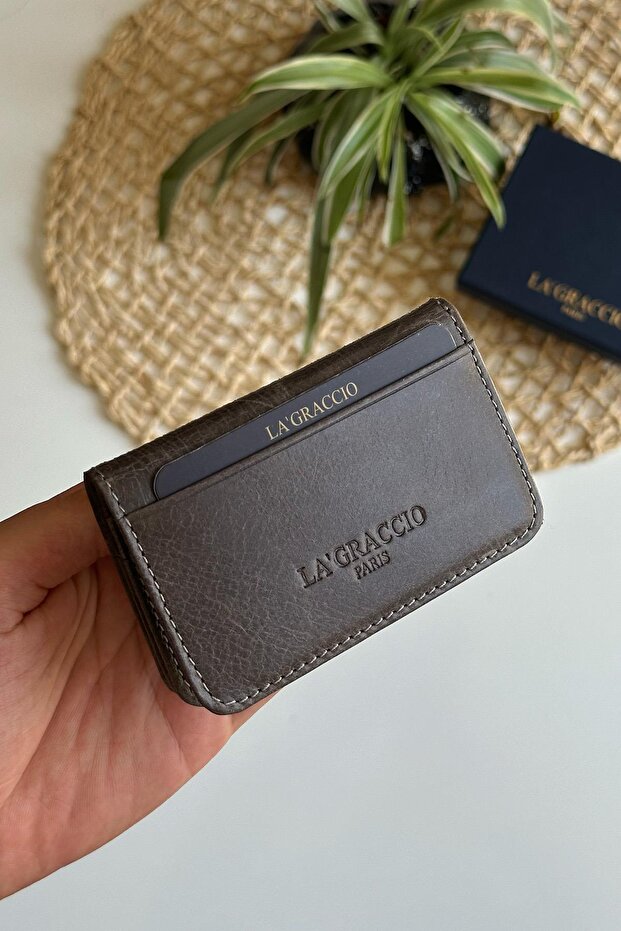 La'Graccio Paris Defn Genuine Leather Card Holder Wallet