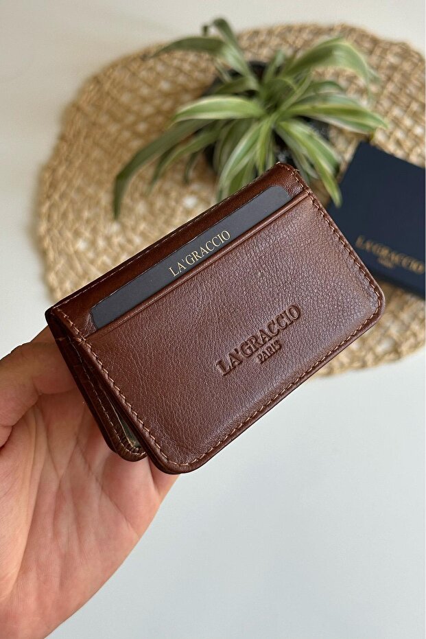La'Graccio Paris Defn Genuine Leather Card Holder Wallet
