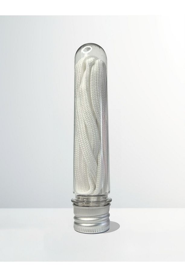 Beyaz Ayakkabı Bağcığı 110 Cm - 1
