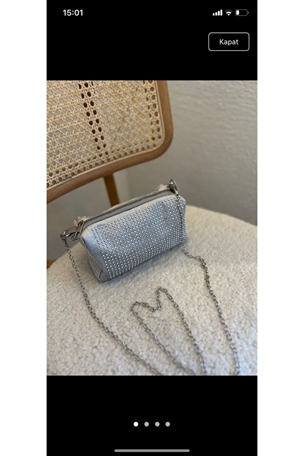 Taşlı Gece Çantası - 1