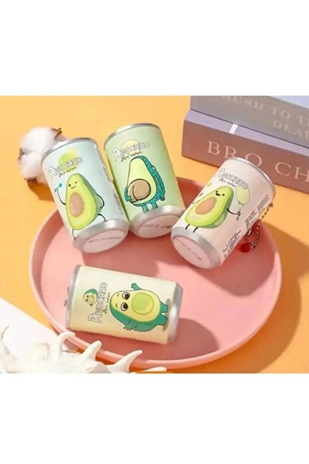 Cute tin box appearance wet wipes keychain bag ornament