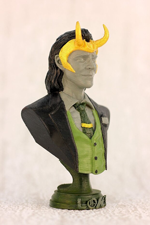 Marvel Comics Loki Figürü Büst 11 cm - 2