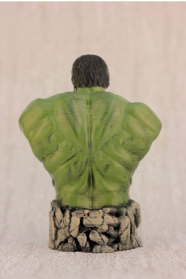 Marvel Comics Hulk Figürü Büst 10cm - 4