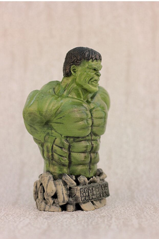 Marvel Comics Hulk Figürü Büst 10cm - 3