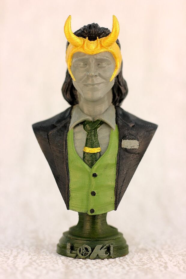 Marvel Comics Loki Figürü Büst 11 cm - 1