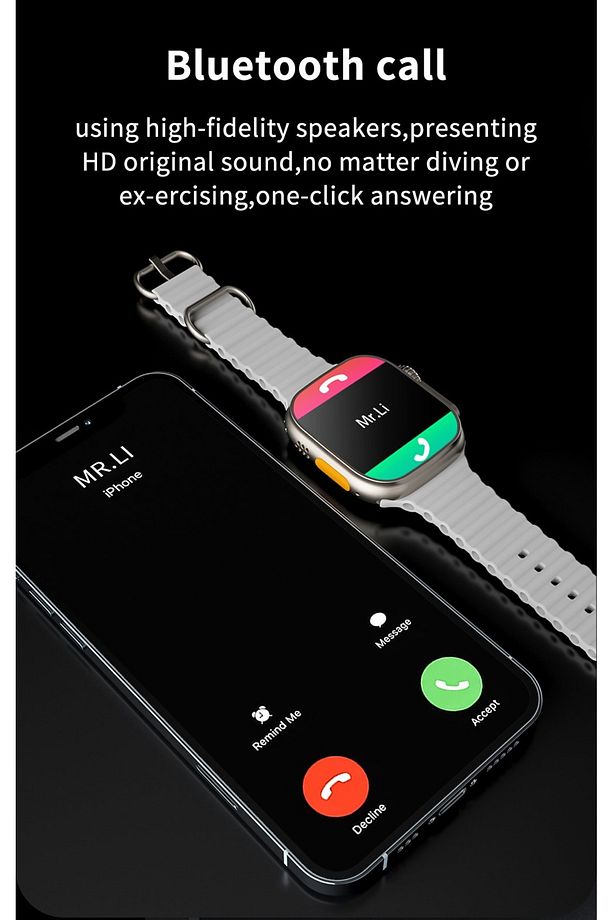 DTI ULTRA 7 ın STRAP SMART 7 in 1 WATCH - 5