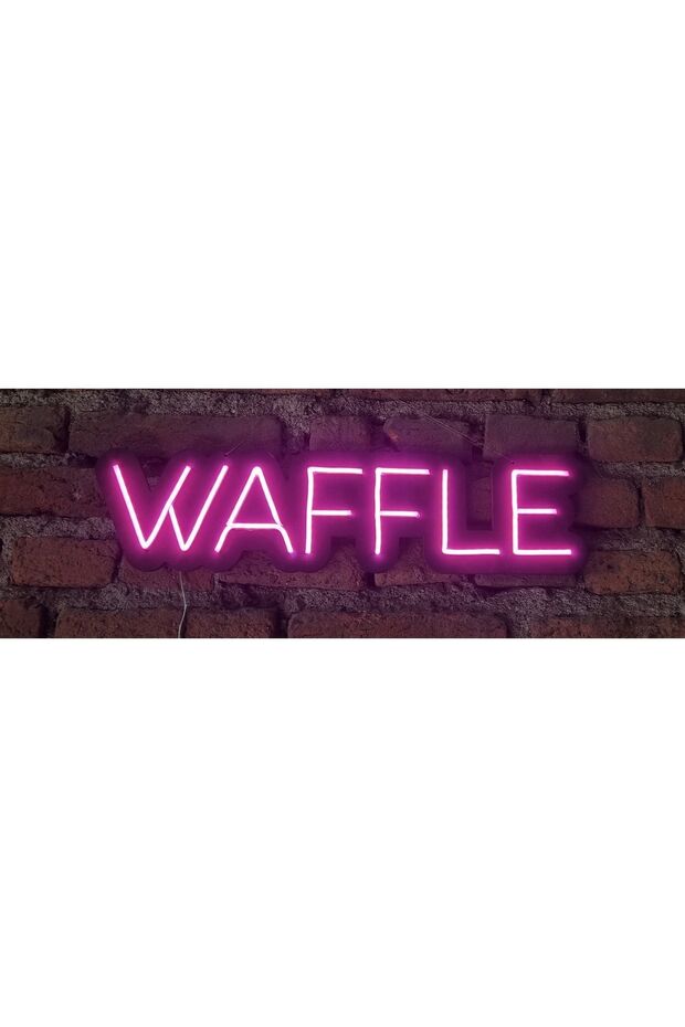 WAFFLE NEON LED DUVAR AYDINLATMASI - 1