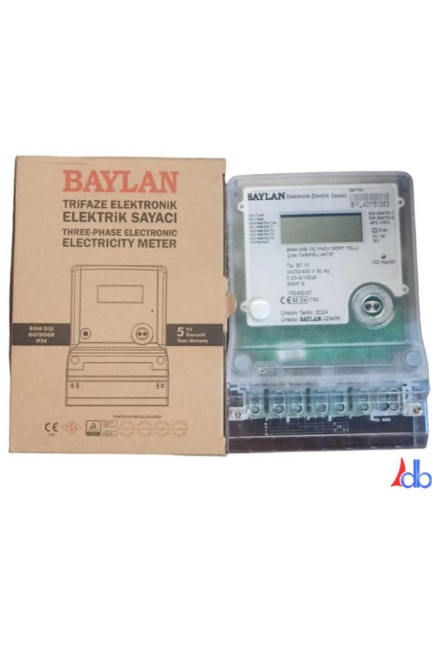 Trifaze Sayaç Bt10 - 1