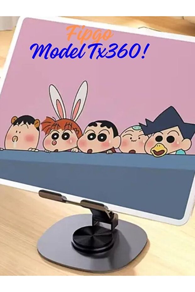 Model Tx360 Masa Üstü Tablet ve Telefon Tutucu Stand 360 Derece Döndürülebilir - 2