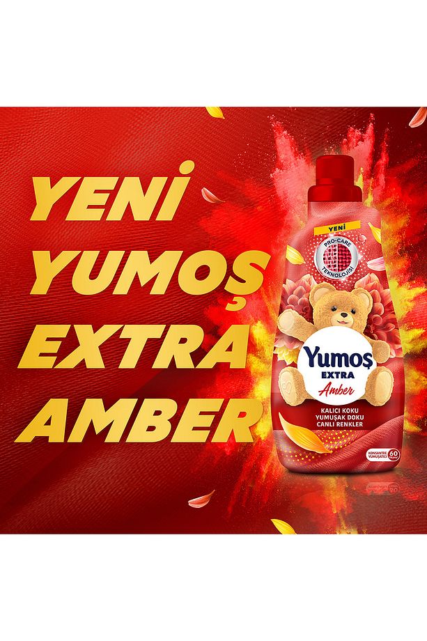Çamaşır Yumuşatıcısı Amber 1440ml Sıvı Deterjan Renk 2520ml Sıvı Deterjan Siyah 2520ml - 3