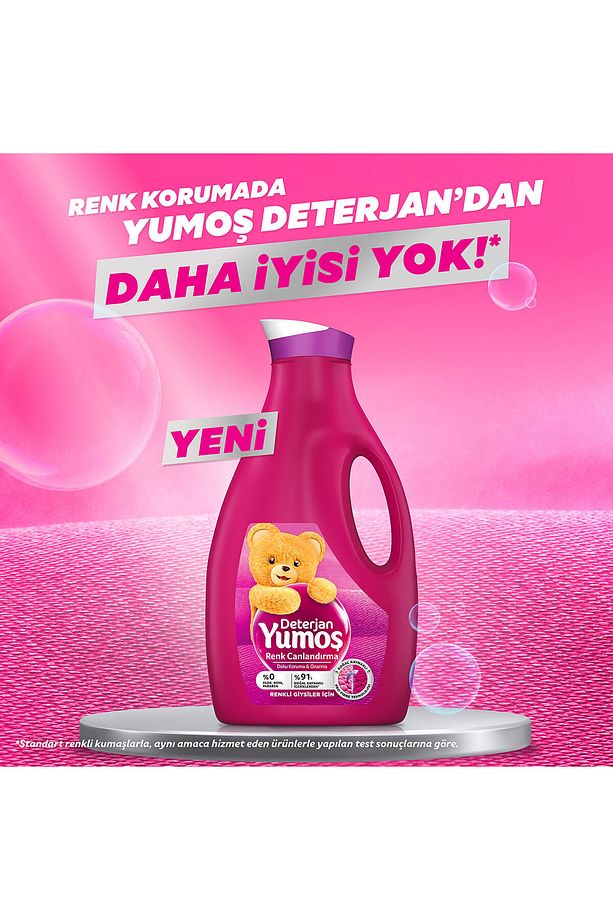 Çamaşır Yumuşatıcısı Amber 1440ml Sıvı Deterjan Renk 2520ml Sıvı Deterjan Siyah 2520ml - 5
