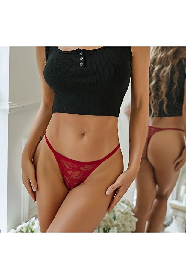 Dantel Seksi String , Tanga - 2
