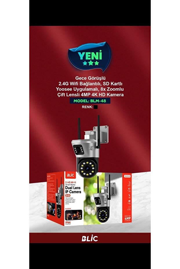 DUAL LENS İP KAMERA - 1