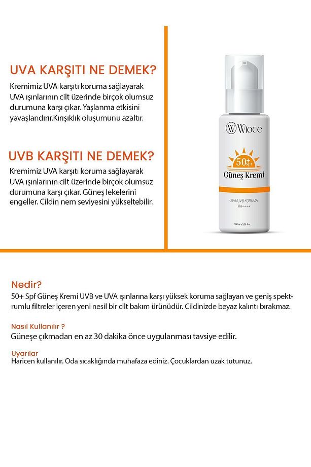 50+ Spf Güneş Kremi 100 ml - 3