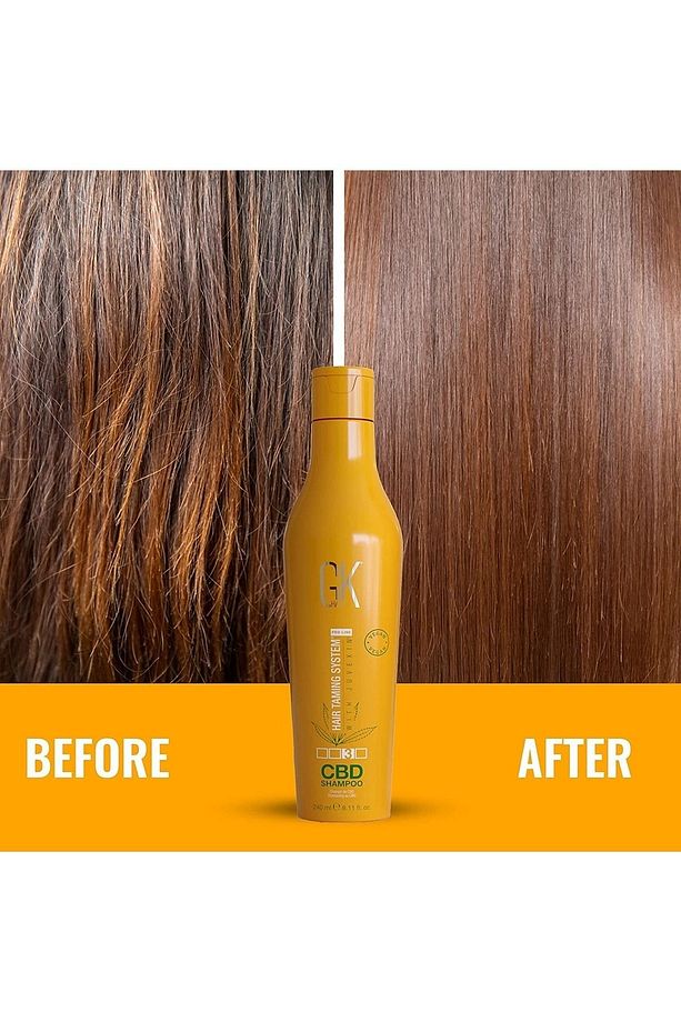 Gkhair Cbd Vegan Şampuan Ve Krem Onarır Besler Parkaklı Verir 240ml Ve Arğan Yağı 5oml 3'lü Set - 5