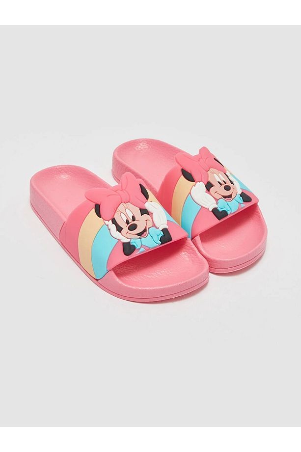 LCW STEPS Minnie Mouse Baskılı Kız Çocuk Terlik - 1