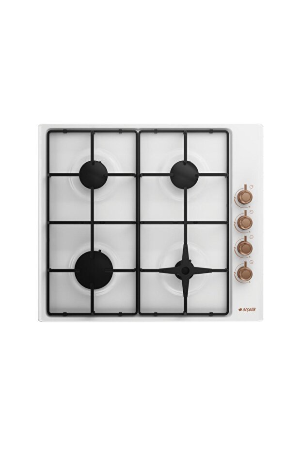 Omd 710 Rb Rustik Beyaz Ankastre Ocak - 1
