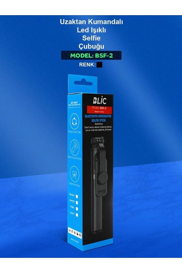 Bsf-02 Bluetooth Selfie Tripot - 1