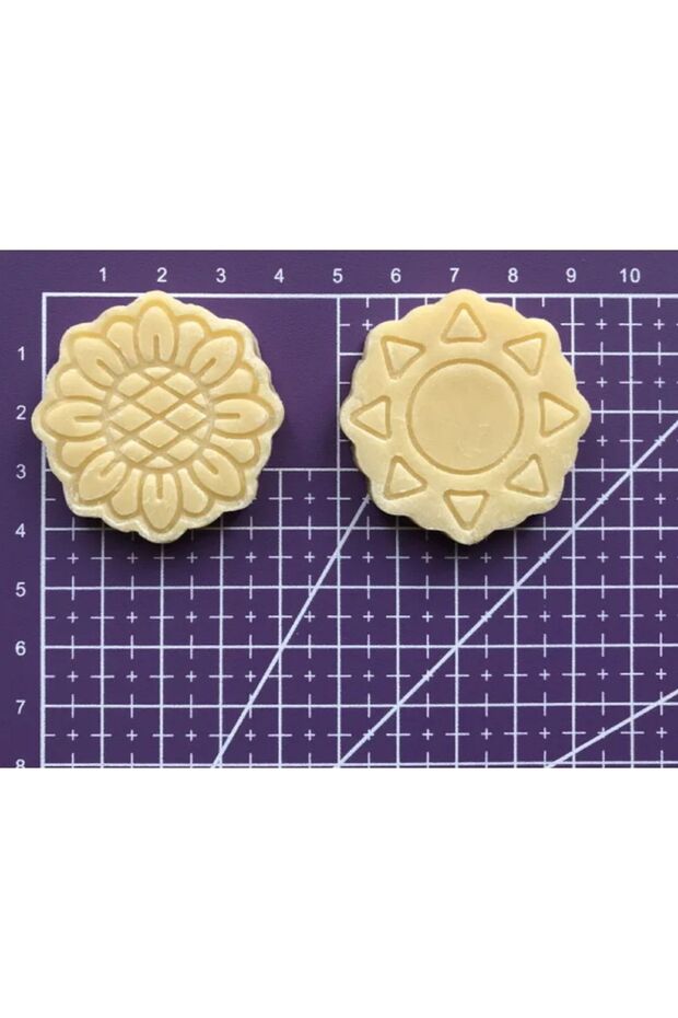مجموعة قوالب بسكويت الشمس وعباد الشمس - 1