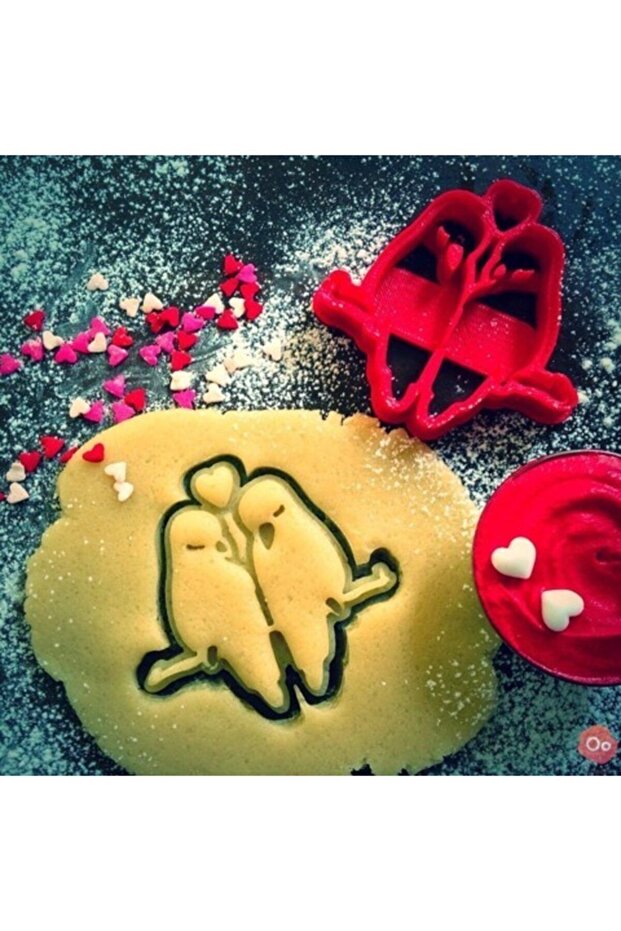 Love Birds Cookie Mold - 1
