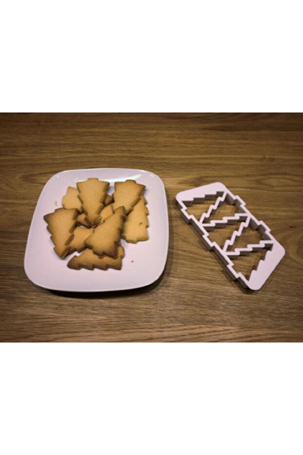 5-Piece Pine Cookie Mold - 2