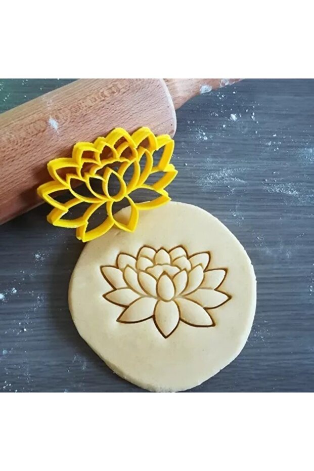 Lotus Flower Cookie Mold - 1