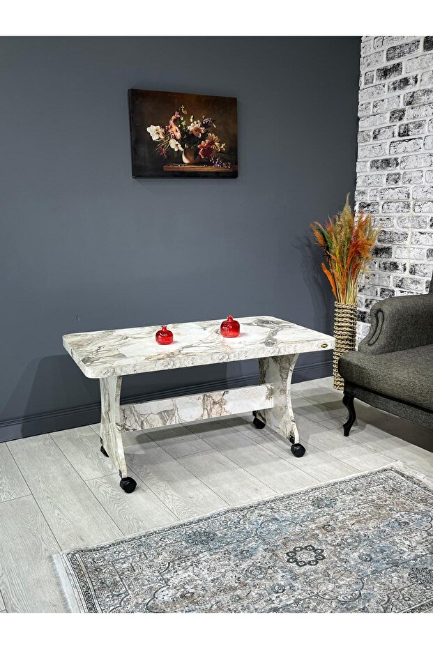 Ada Tekerlekli Orta Sehpa - 1