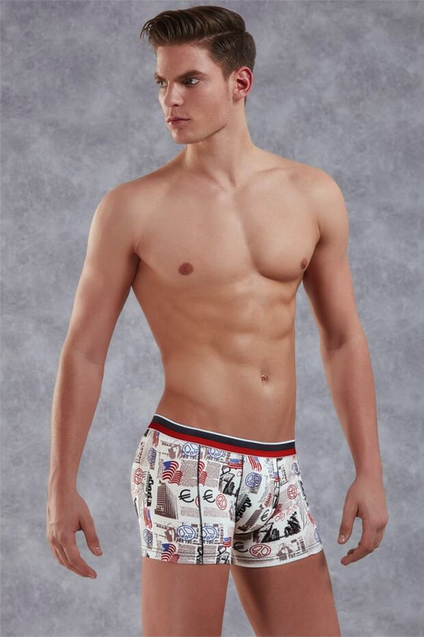 Modal Pamuklu Erkek Boxer