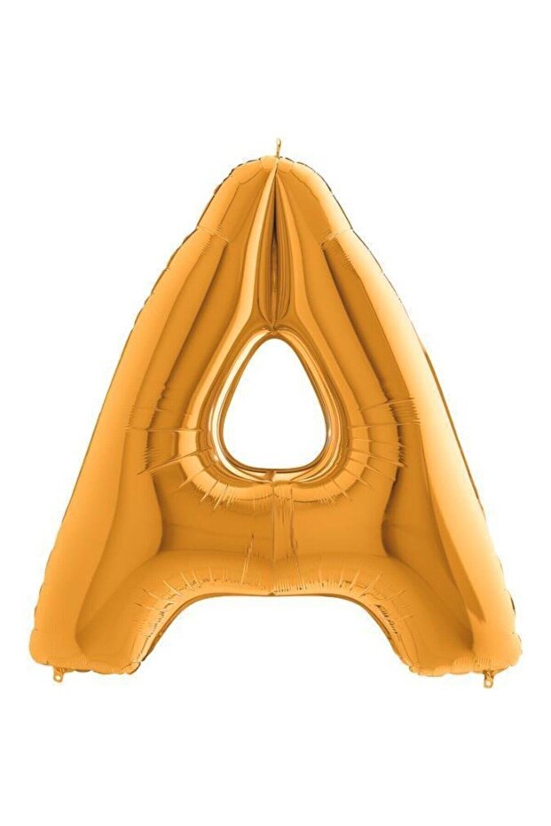 Letter A Gold Foil Balloon 102cm