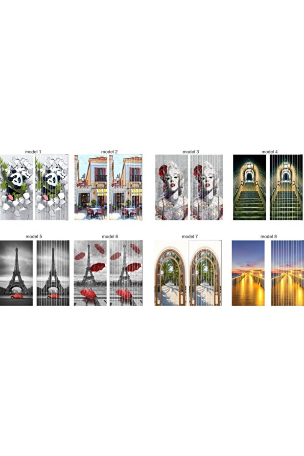 Resimli Branda Kapı Sinekliği - 2