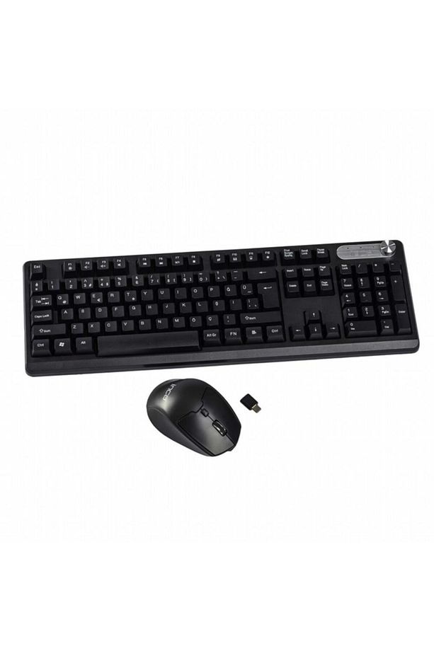 Iws-549u Rechargeable Silent Type-c Wireless Multimedia Klavye & Mouse Set - 3