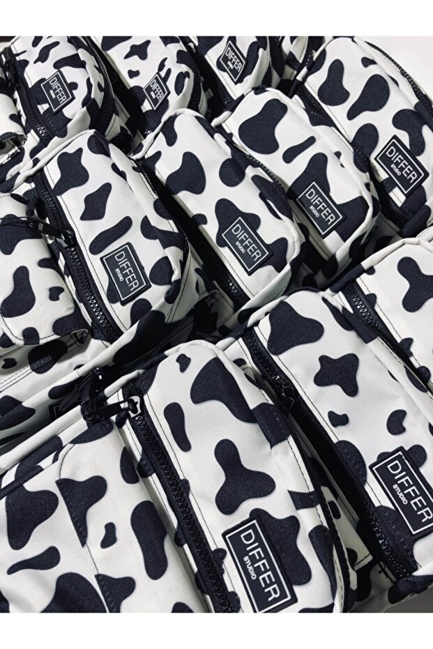 Studio Inek Desenli Omuz/çapraz Askılı Çanta - 3