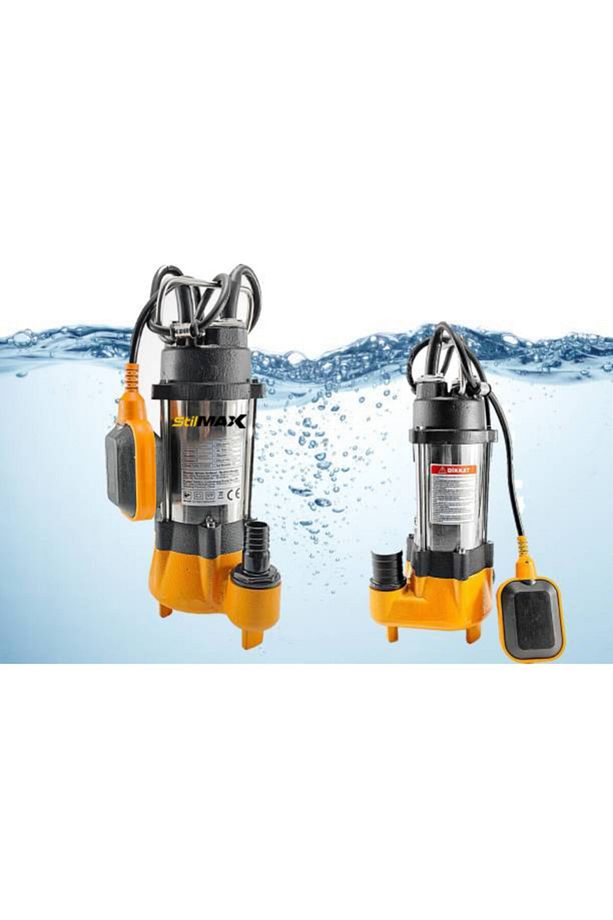Foseptik Dalgıç Pompa Kirli Su Dalgıç Pompa Seti Şamandıralı 350w V350f 1.5 Inç 0.50 Hp - 2