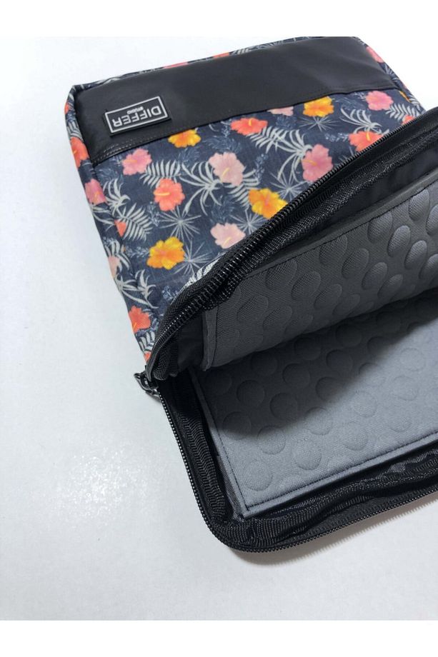 14 Inç Kot Görünümlü Çiçek Desenli Macbook/laptop/notebook/tablet Kılıfı - 2