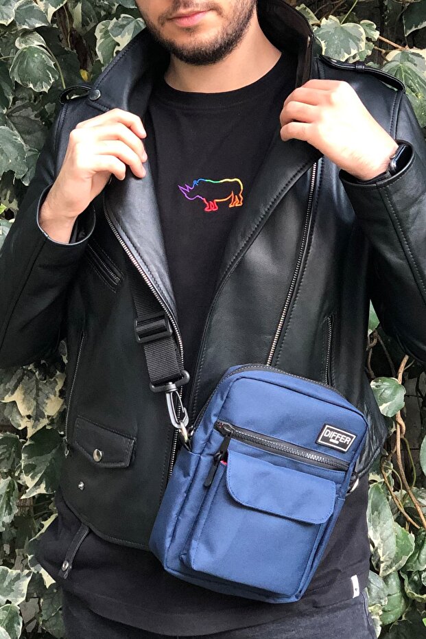 Studio Lacivert Omuz/çapraz Askılı Çanta - 3